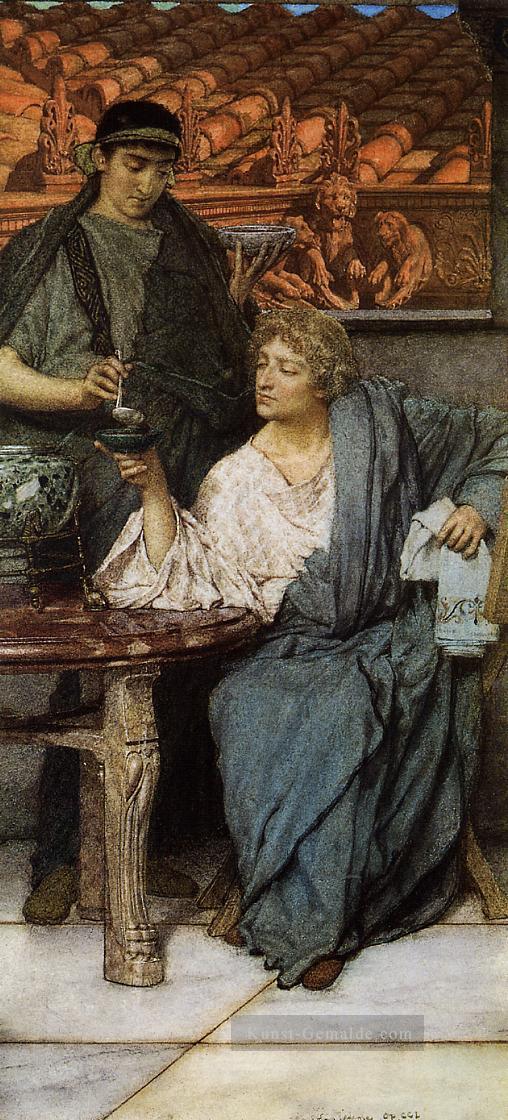 Die römische Verkoster romantische Sir Lawrence Alma Tadema Ölgemälde